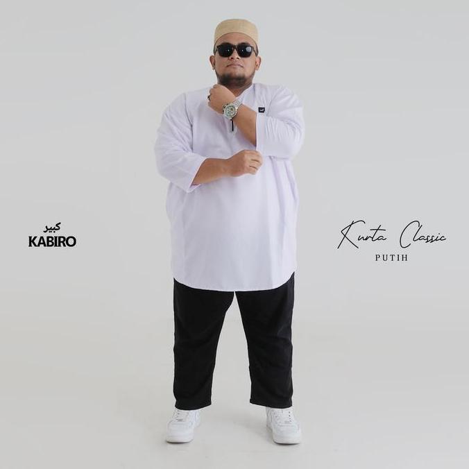 ROSAL KABIRO Baju Koko Kurta Pakistan Jumbo 4XL - 6XL, Kurta Classic SHA