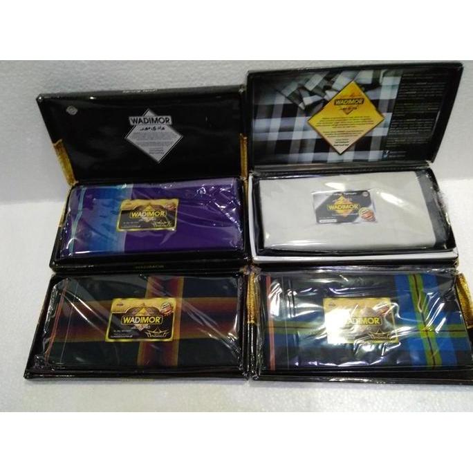 Promo 1 KODI (20 BH) KAIN SARUNG MUSLIM PRIA DEWASA MERK WADIMOR PADANG COD