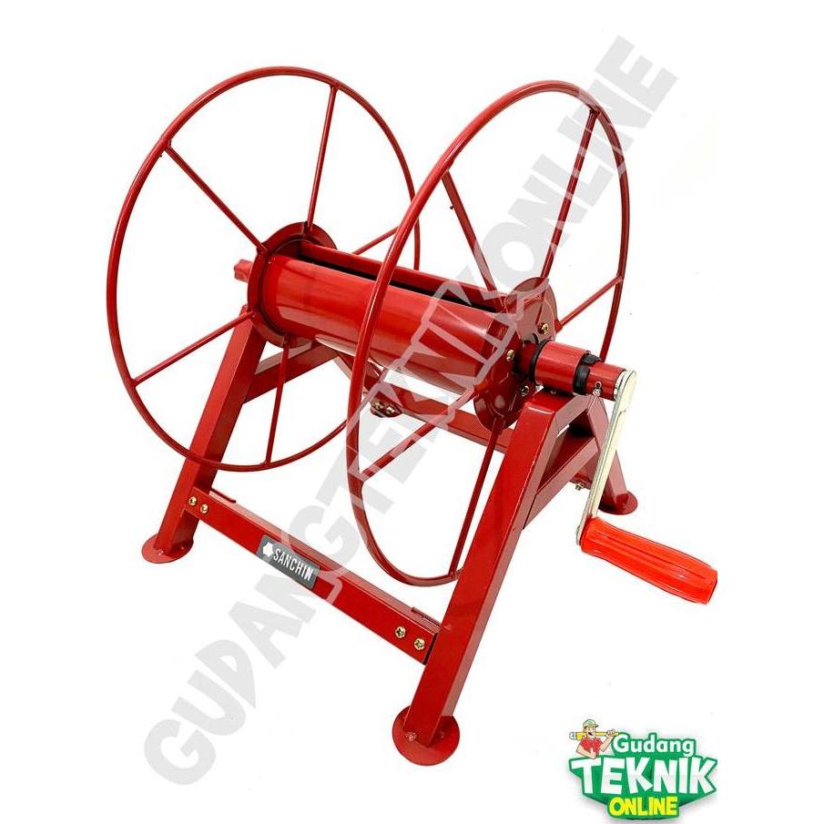 Tempat Gulungan Selang Air 50M 100M 200M SANCHIN ALDO Hose Winch  / Alat Gulungan Penggulung Selang 