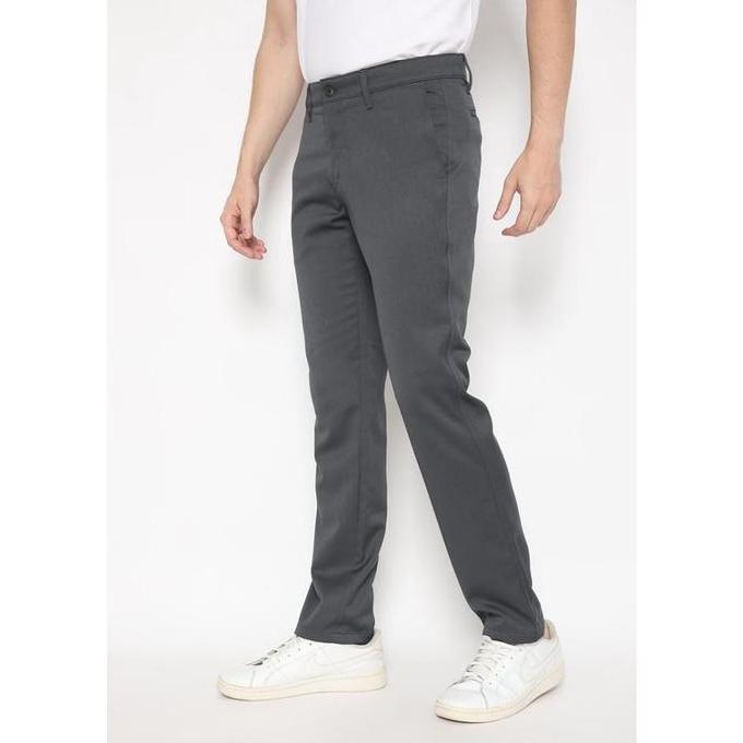 Jack Nicklaus Theo Celana Panjang Pria Slim Fit Charcoal
