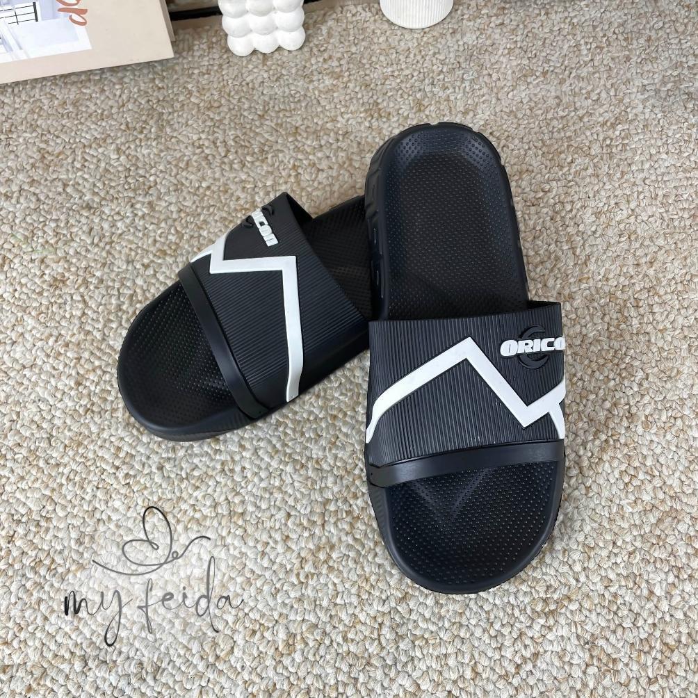 Terlaris ORICON 2315-H Sendal Slip on Untuk Pria Dewasa Nyaman Dipakai Viral