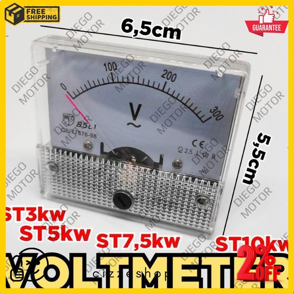 Wajib Punya St3 St5 St10 Voltmeter Voltase Pengukur Arus Dinamo Alternator Genset Listrik 3Kw 5Kw 10