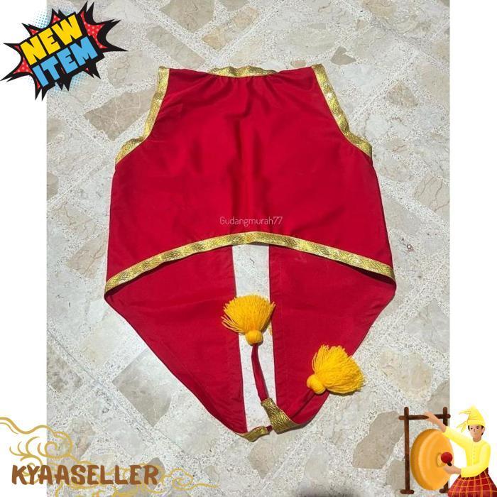 [Drs] Rompi Ganong Renda Emas Rompi Bujang Ganong Dewasa Rompi Ganongan Rompi Ganong Murah Kostum Ga