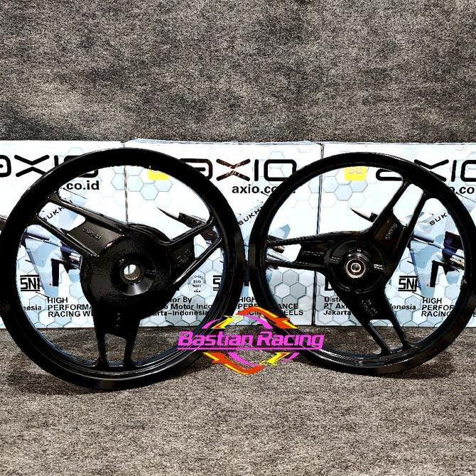 VELG RACING AXIO SUKHOI Ring 14 LEBAR 14X160 14X185 VARIO 125 VARIO 110 BEAT SCOOOY VARIO 150 MIO M3