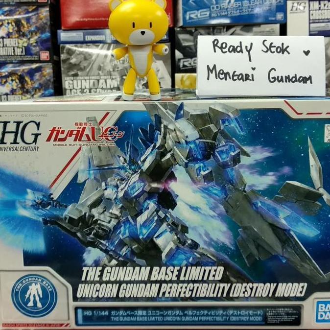 HG The Gundam Base Limited Unicorn Gundam Perfectibilty (Destroy Mode)