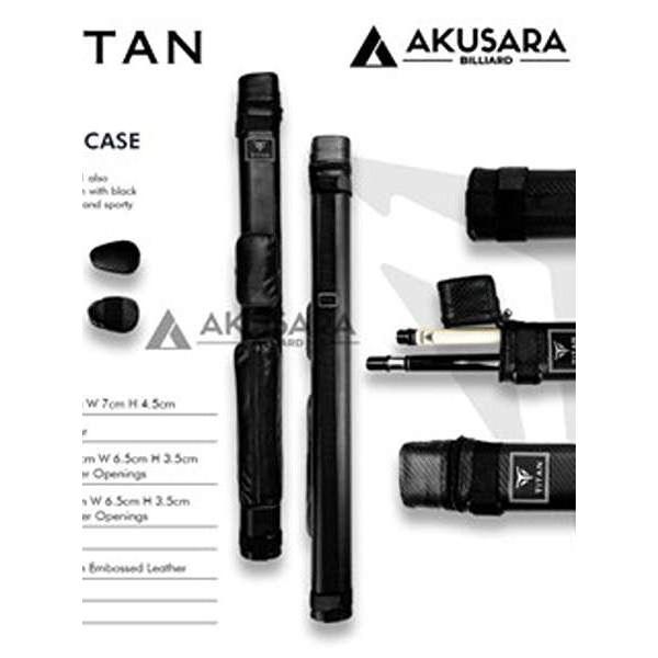 Titan Carbon Cue Case Tas Billiard - 1X1 [terlaris]