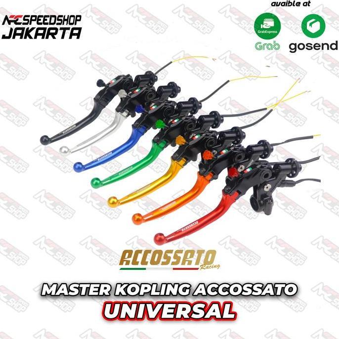 KOPLING ACCOSATO / ACOSATO CLUTCH / KOPLING MEKANIS ACCOSSATO 24MM ORIGINAL DAN TERPERCAYA