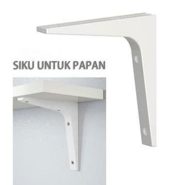 Rak Braket tv sudut Siku Dinding Untuk Papan Siku Rak Shelf Bracket l