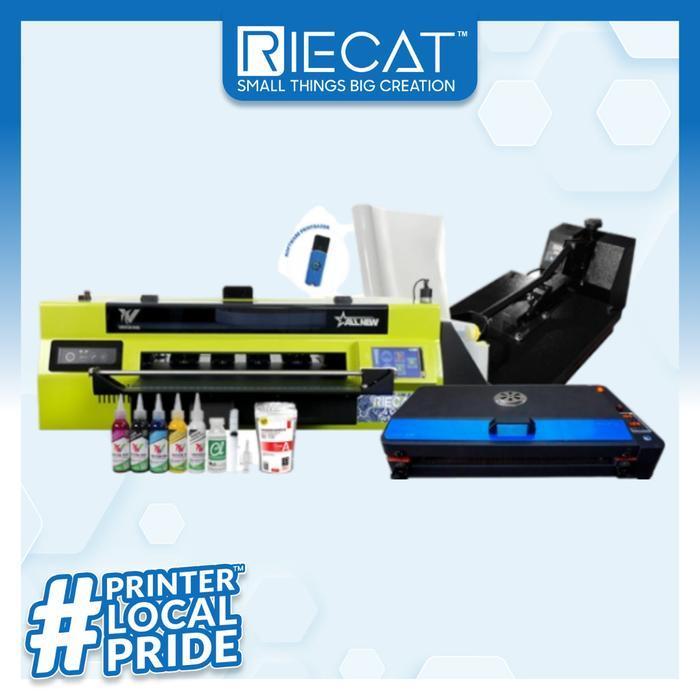 Paket Usaha Printer Riecat Alfa All New Gen 3 Xp600 | Mesin Sablon Dtf Murah Original Dan Terpercaya