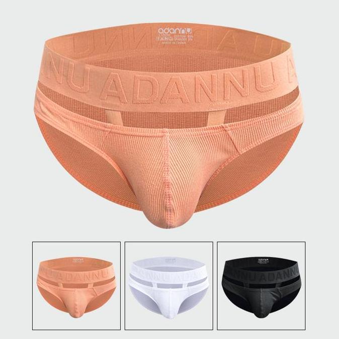 Promo Adannu Celana Dalam Pria Karet Ring Dalam Katun COD