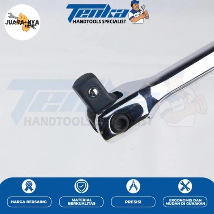 TENKA Flexible Handle Socket - Gagang Flexible Kunci Sok 1/2 Inch