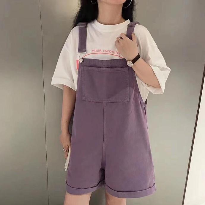 Baju Kodok Wanita/Overall Denim