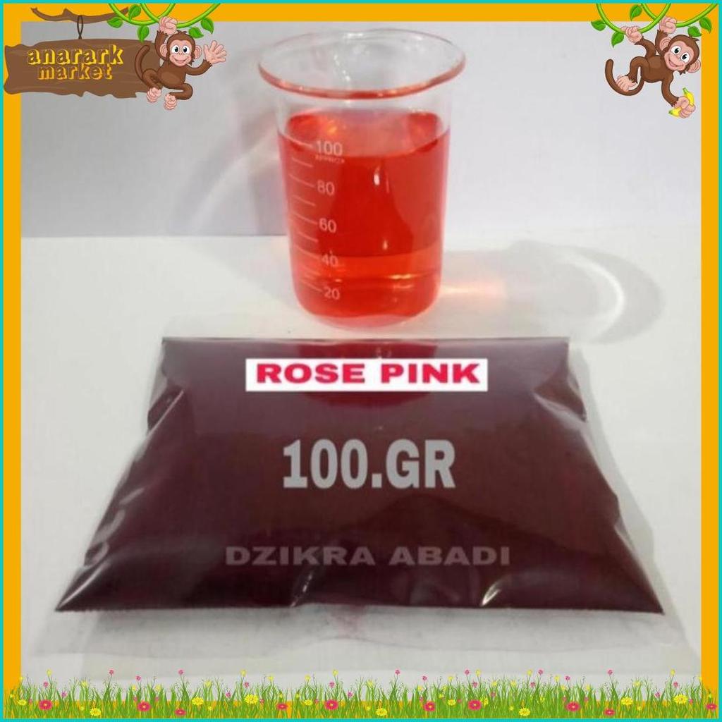Cod Pewarna Makanan Bubuk Rose Pink Merah Muda 100 Gr Rs0
