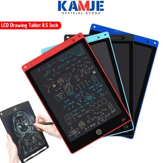 KAMJE LCD Writing Tablet 8.5 Inch Aipet Papan Tulis Edukasi Anak Belajar Menggambar Menulis KMJ054