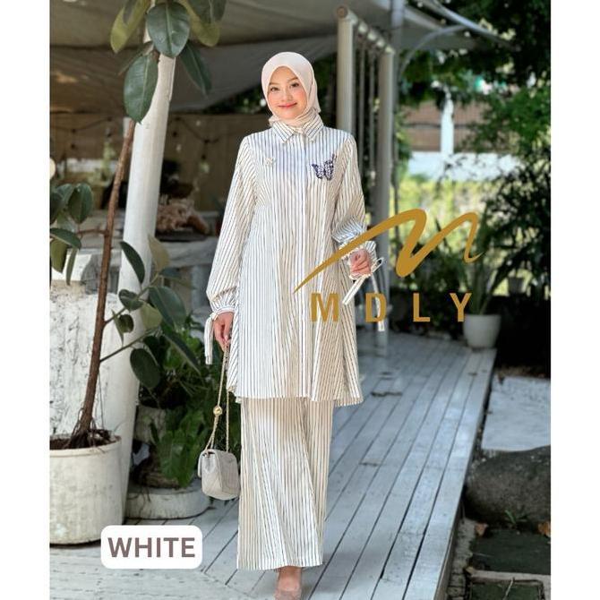 Promo MDLY Baju setelan wanita muslim Zoya Set By Mdly COD