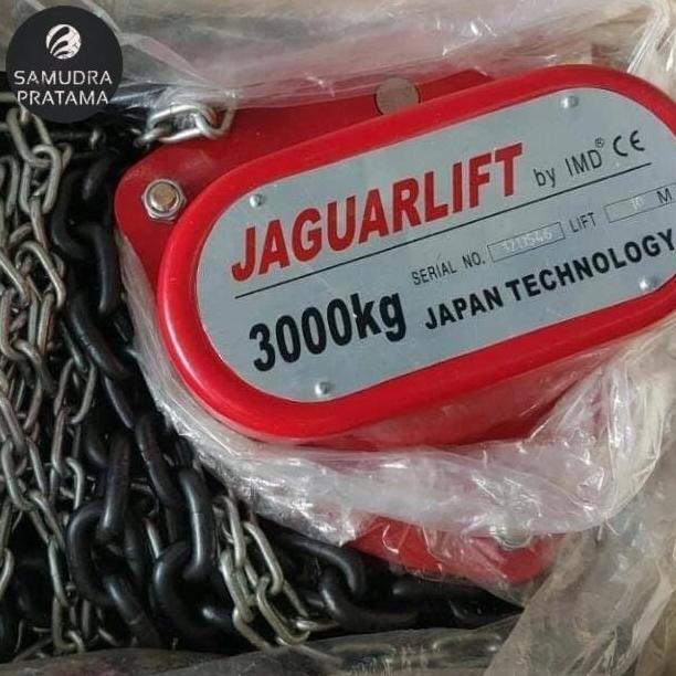 chain block jaguarlift 3 ton 5meter / katrol 3ton x 5M takel