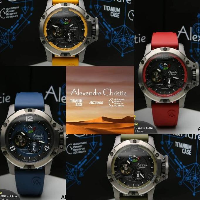 Promo JAM TANGAN ALEXANDRE CHRISTIE AC6295 MC / AC 6295 MC COD