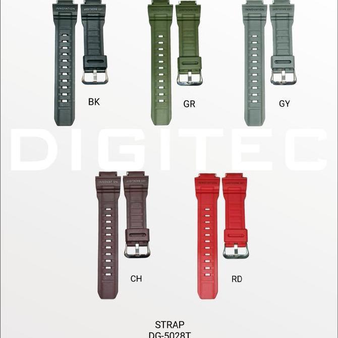 Promo strap tali jam digitec DG-5028T COD