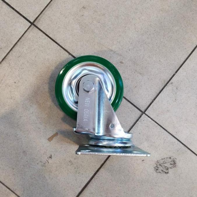 Promo Roda Pu Osaka 5 Inch Hidup Cod