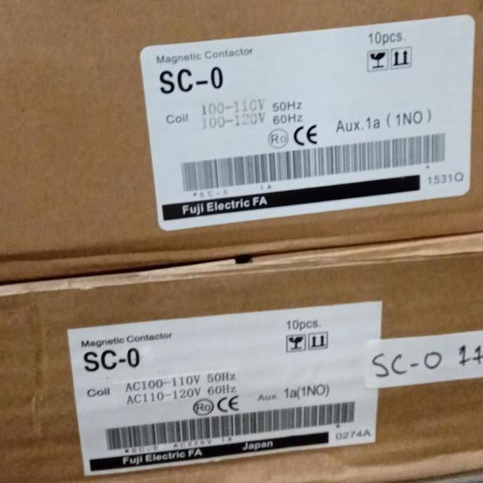 Update Kontactor SC-03 Fuji Coil 220VAC Magnetic Contactor Fuji SC-03 auf4d1n Ayo Beli