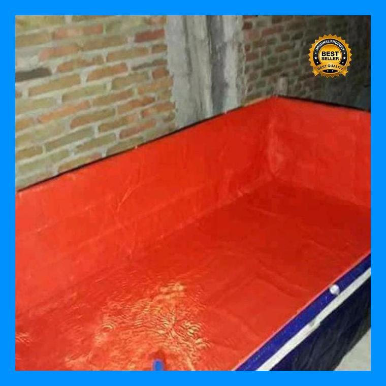 (Promo) Terpal Kolam Ukuran 2.5X60X50 Bahan A12 Diamond Bestseller
