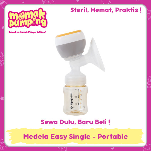 Sewa di MamakPumping - Medela Easy Single Electric Portable Breastpump Pompa ASI