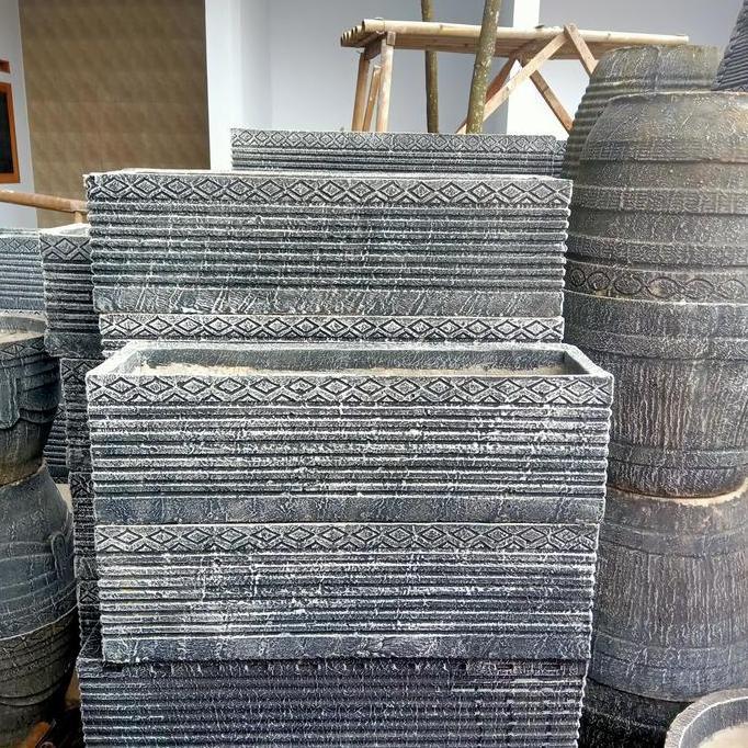 Terlaris Pot Beton Panjang 80Cm - Pot Tanaman