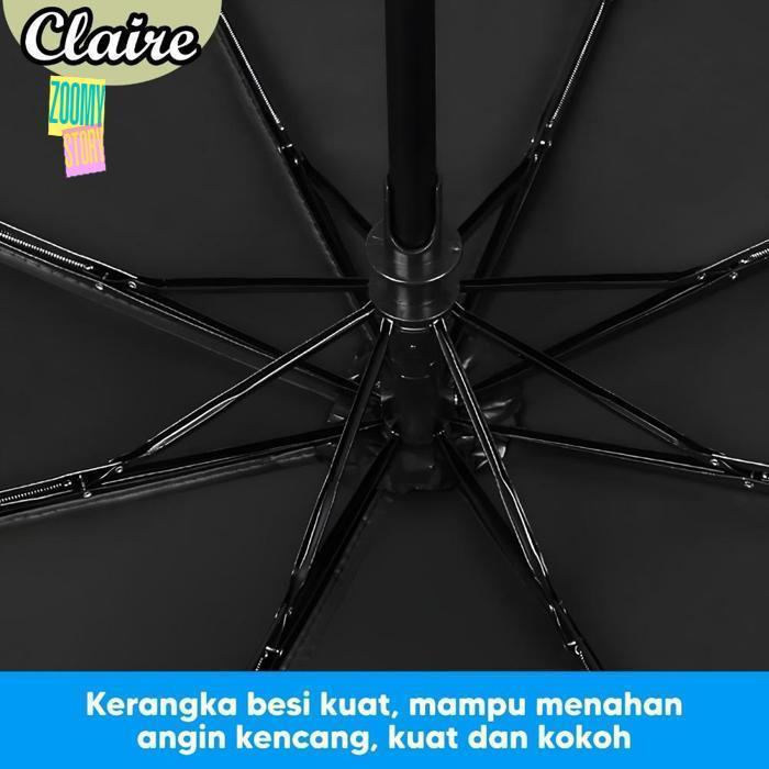 An85 Payung Lipat Manual Anti UV / Payung Jumbo Besar / Payung Manual Buka Tutup Original