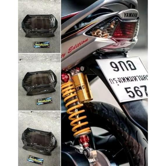 mika lampu belakang Mio sporty Mio smile/mika Mio smoke black/mika Mio