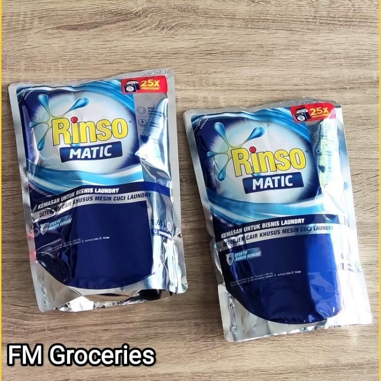 Rinso Matic cair  1.65 Liter | Rinso cair matic profesional