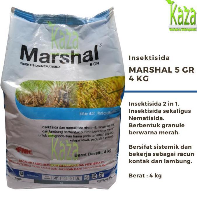 Pestisida Marshal 5GR 4 kg Insektisida Nematisida Karbosulfan