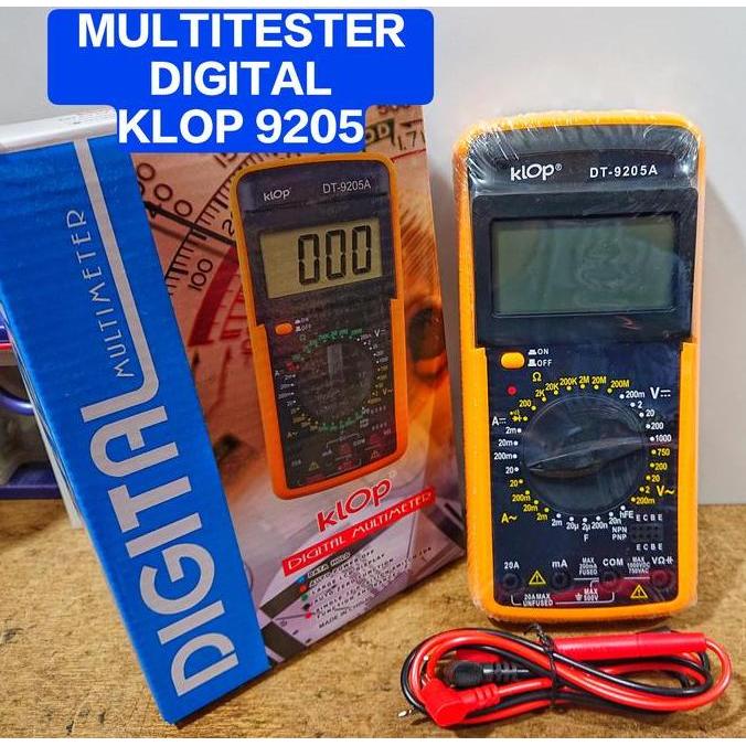 Multitester Multimeter Avometer DIGITAL DT-9205A DT 9205A DT9205 A