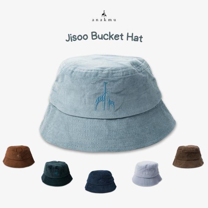 Anakmu - Jisoo Topi Bucket Hat Anak Katun Corduroy Premium Fashion MUS