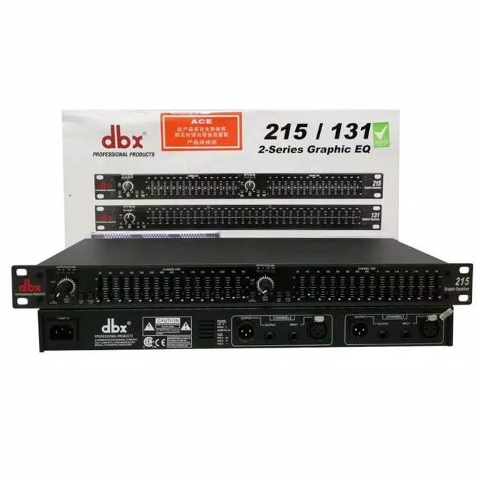 Eqaulizer Dbx215/131 Dbx 215/131 Untuk Dalam Ruangan