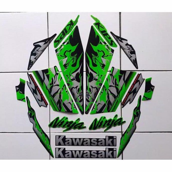 Lis body stiker Striping Ori Kawasaki Ninja RR 2013
