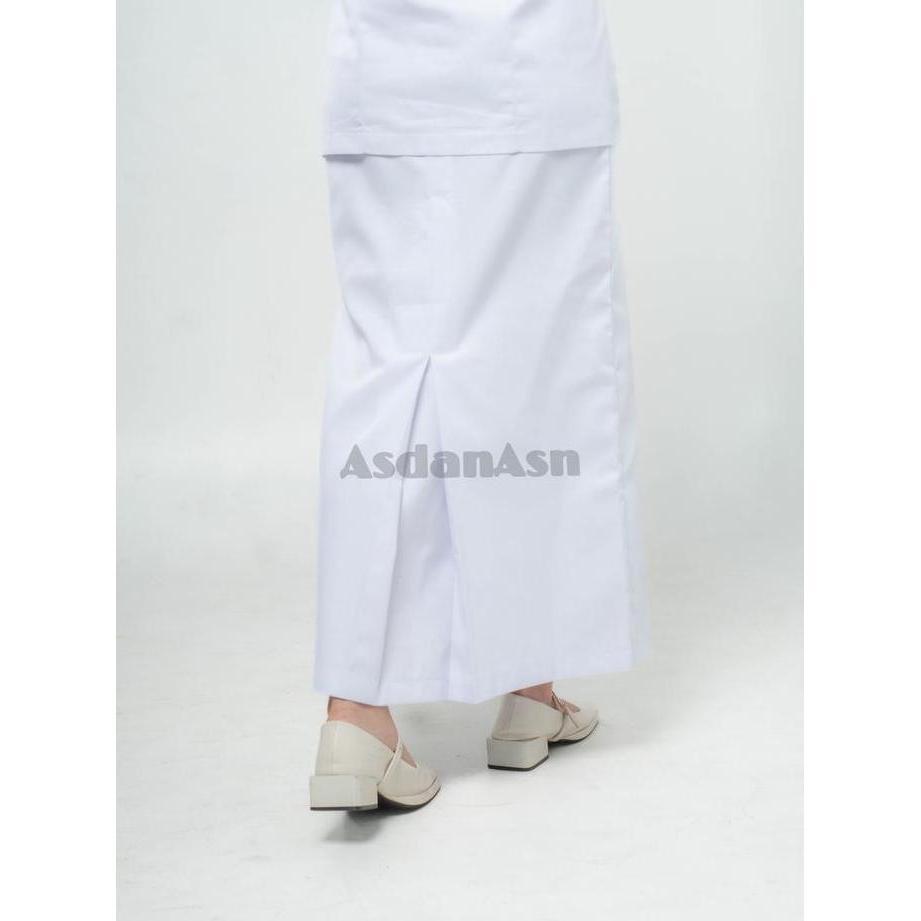 [AsdanAsn] Baju Perawat Putih Wanita / Pria / Atasan Putih / Seragam Perawat / Seragam Bidan / Serag