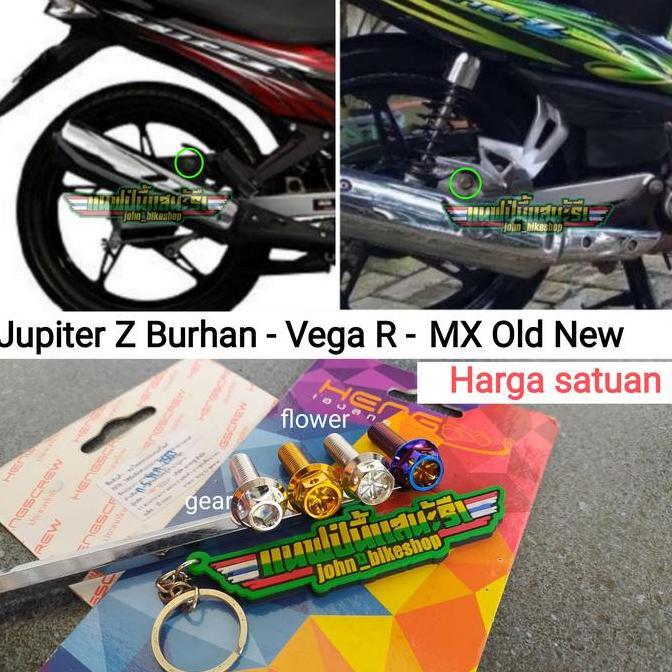Baut Probolt Gantungan Knalpot Jupiter Z Burhan Vega R Mx Old New Heng