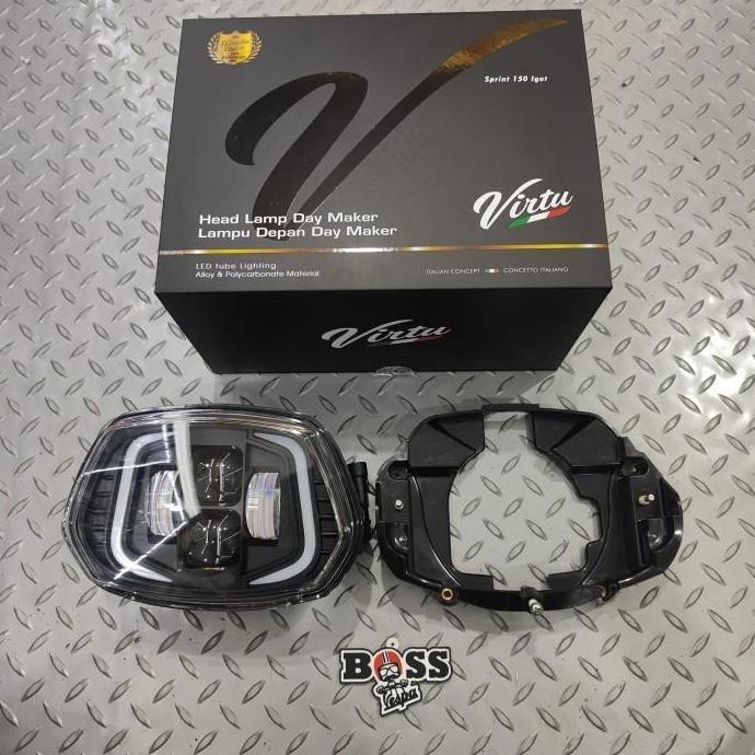 Ok Headlamp LED Daymaker Virtu Vespa Sprint Ok