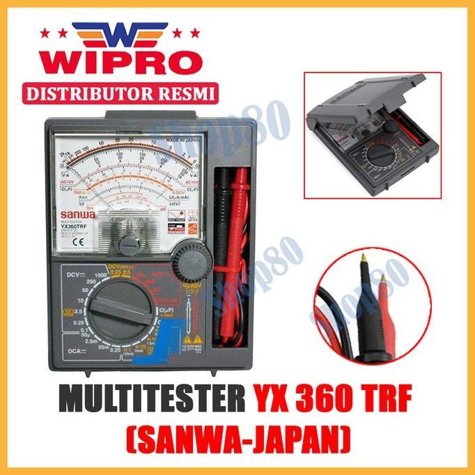 Wipro Multitester Analog Avometer SANWA Multimeter XY360TRF