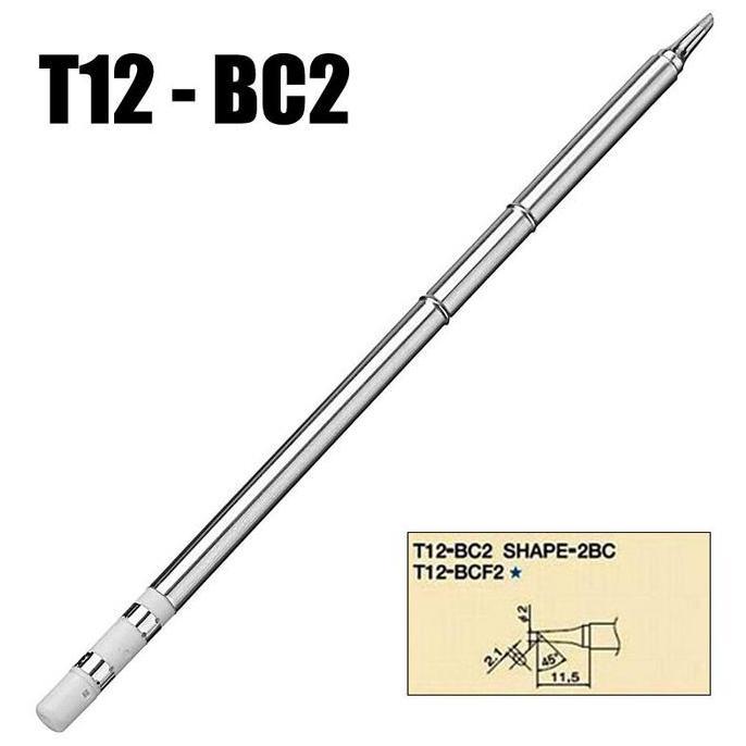 Ori T12-BC2 Iron Tips for Hakko Soldering Rework Station FX-951
