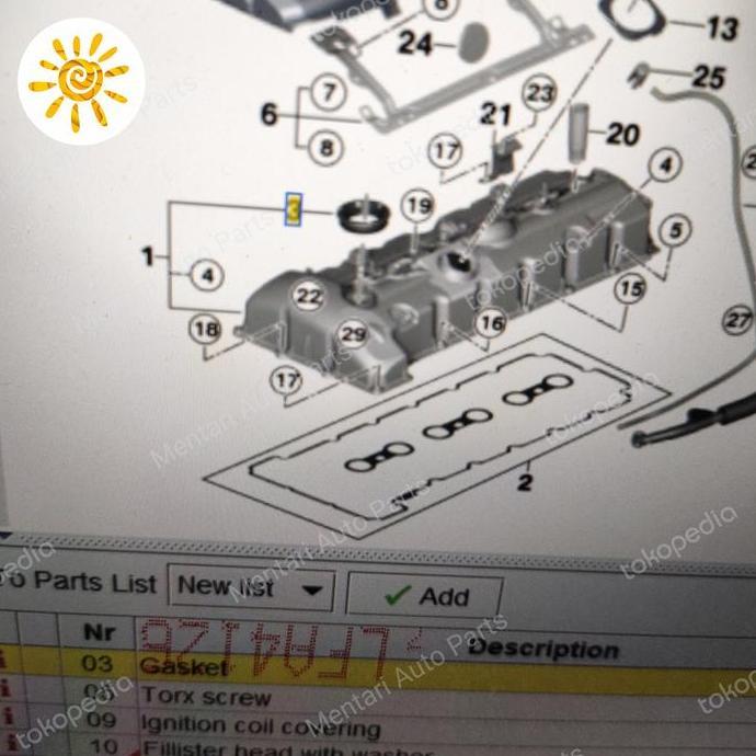 Seal Sensor Eccentric Shaft Bmw E90 E60 E70 E71 E66 N52 N52N Original  Sale