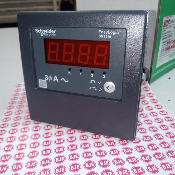 schneider Amper Meter Digital 3P DM3000-METSEDM3110