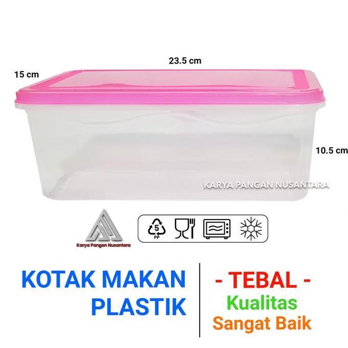 KOTAK MAKAN PLASTIK 3000 ML / FOOD CONTAINER / BOX PLASTIK MAKANAN