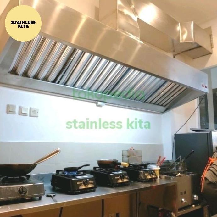 cerobong asap/Cooker Hood stainless TEB