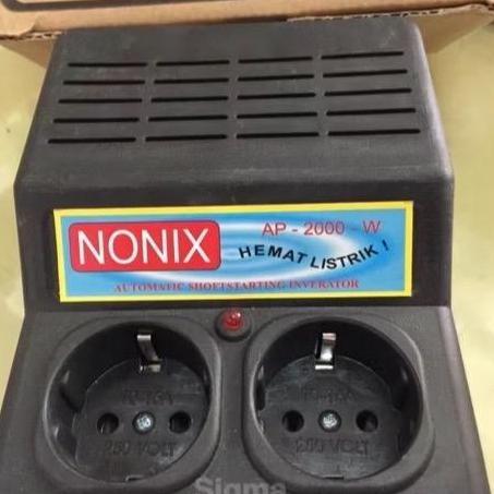 Inverator penghemat listrik NONIX 2000 watt. Bisa utk kulkas, tv,dll LAT