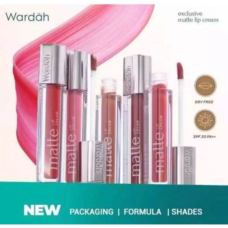 Wardah Exclusive Matte Lip Cream / Wardah Lip Cream