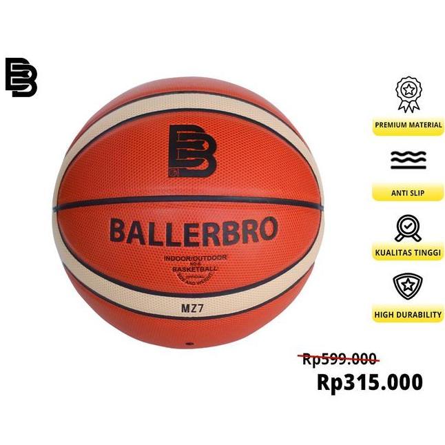 Bola Basket Kulit Ballerbro Mz Series Leather Mz7 Mz6