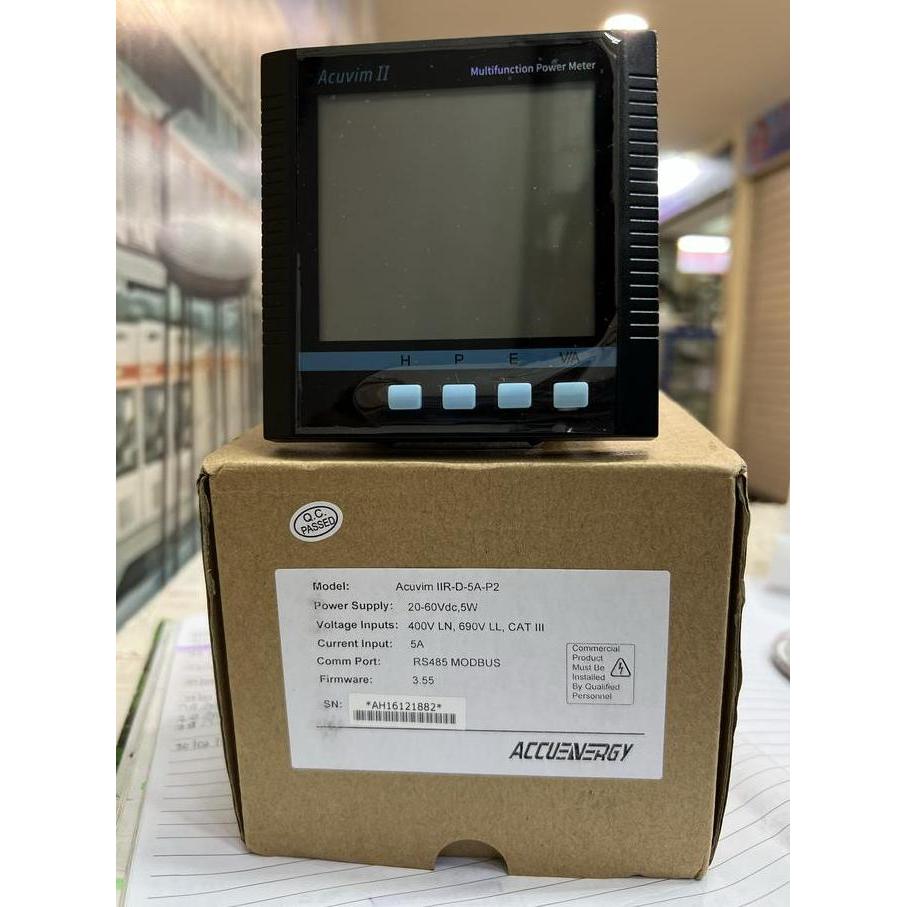 ACUVIM ACCUENNERGY IIR-D-5A-P2 MULTIFUNCTION POWER METER