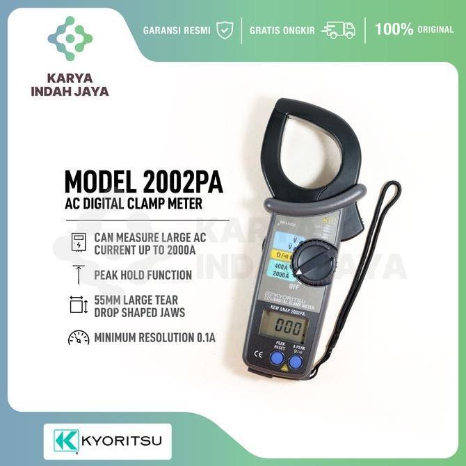 Digital AC Tang Ampere Kyoritsu 2002PA