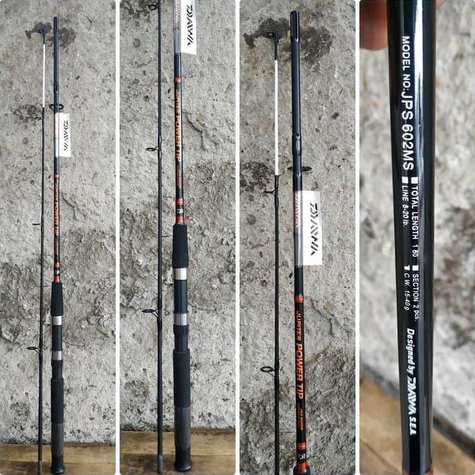 Joran Pancing Daiwa Jupiter Power Tip Carbon 210 Asli Terlaris